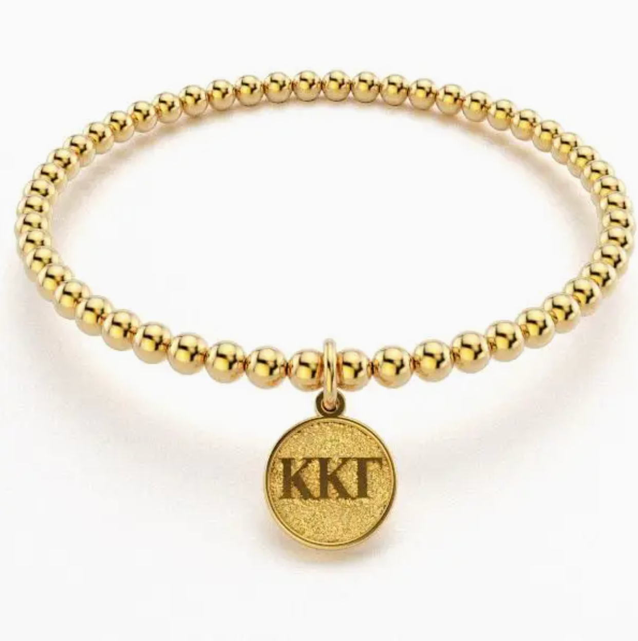 Sorority Gold Bead Bracelet