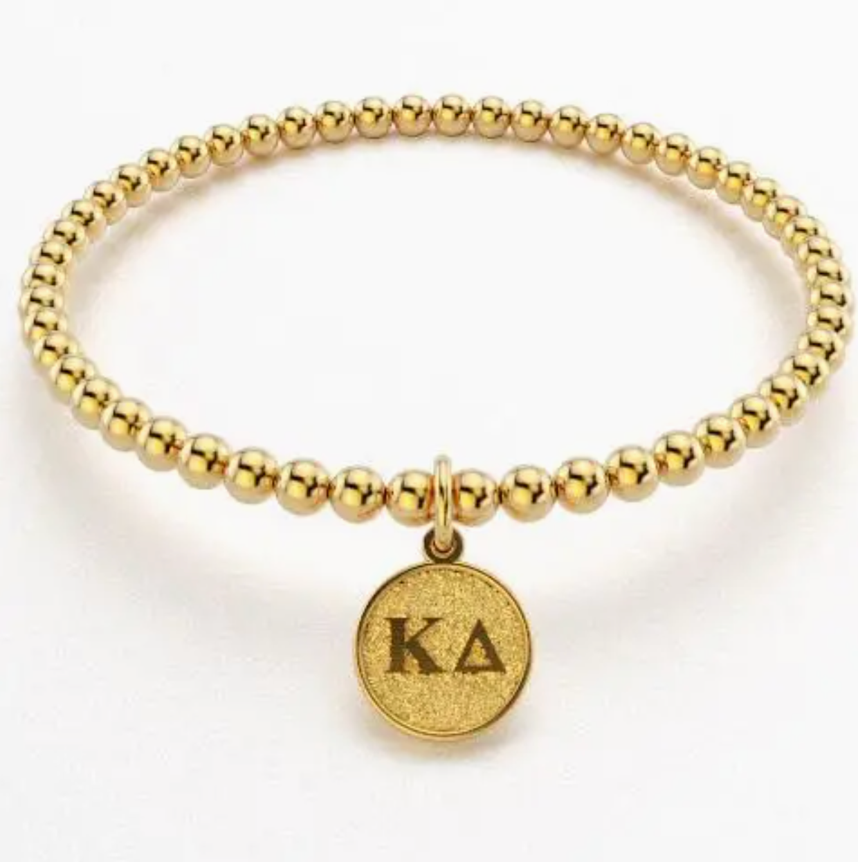 Sorority Gold Bead Bracelet