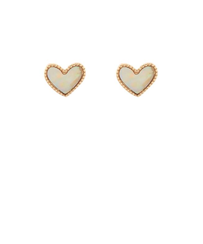 Heart Studs