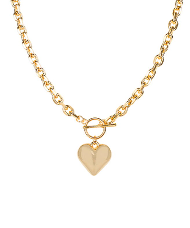 Heart Toggle Necklace