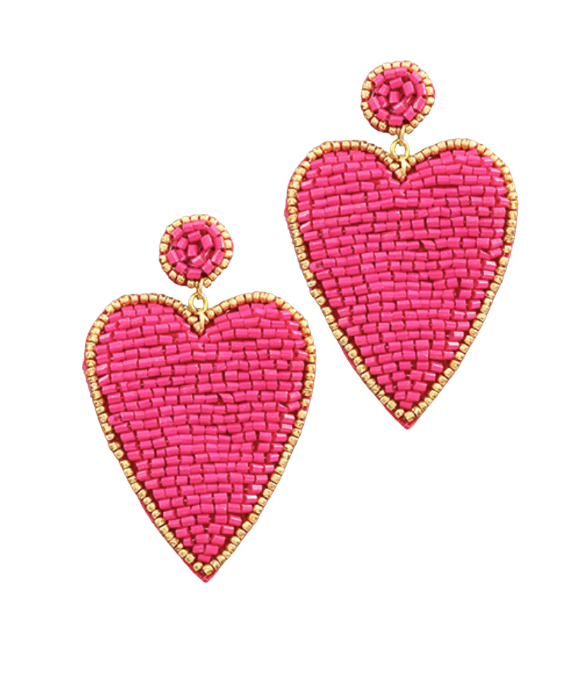 Kiss & Tell Earrings - Pink