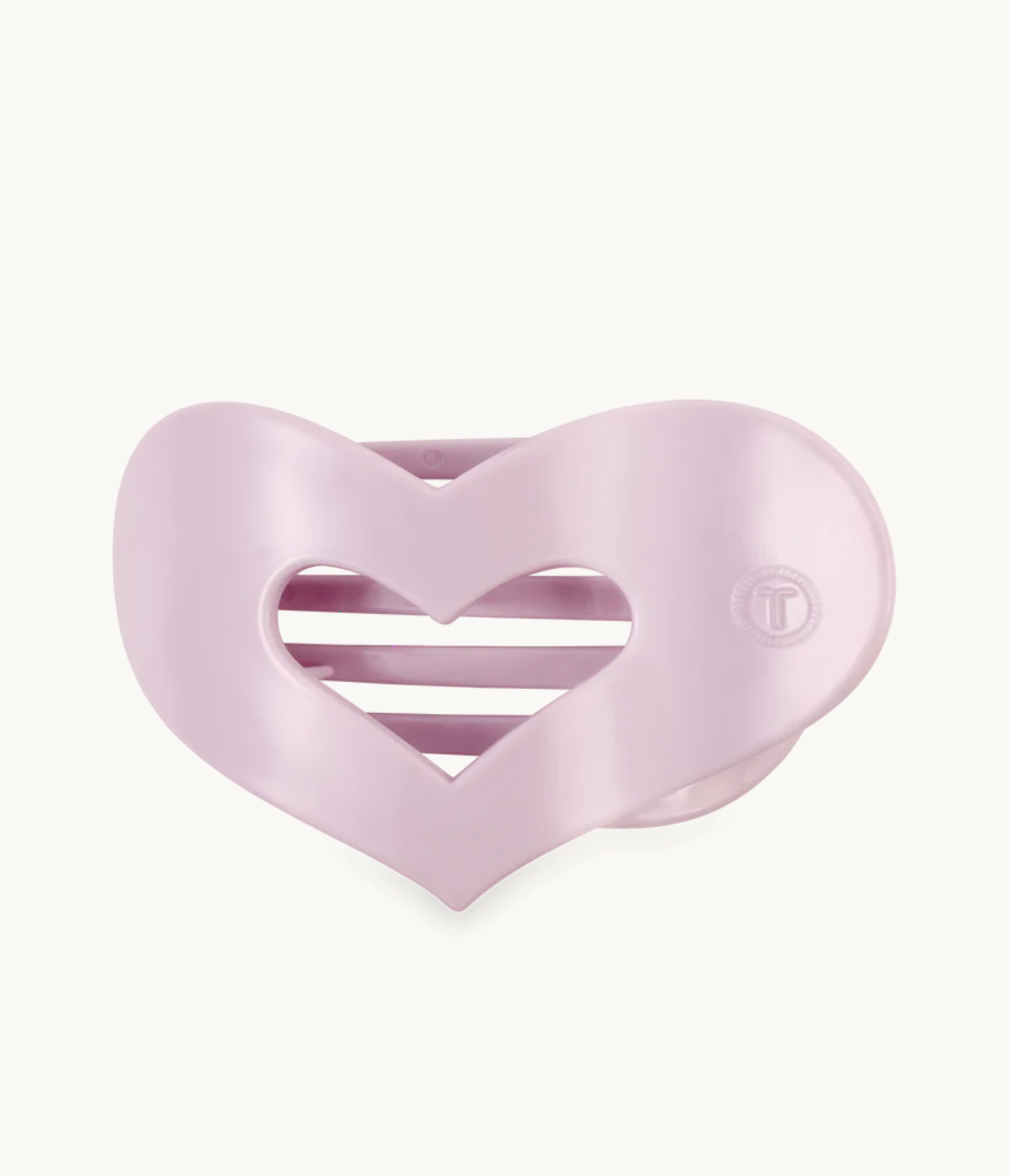 Purple Queen of Hearts Flat Hair Clip - TELETIES