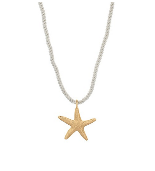 Starfish Rope Necklace