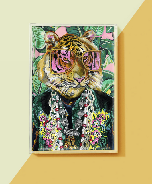 Tart by Taylor Small Acrylic Tray - Toby the Tiger