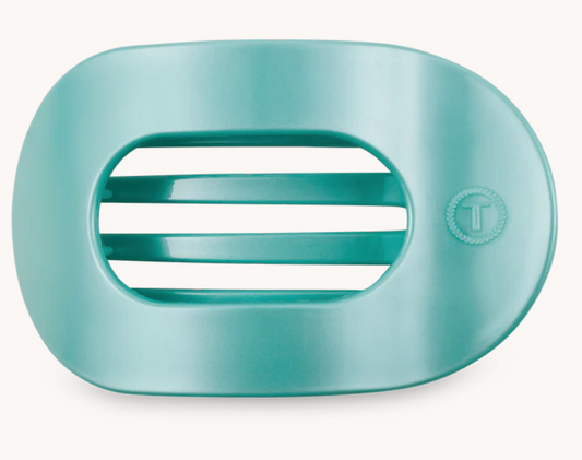 Teletie Flat Clip - Totally Turquoise
