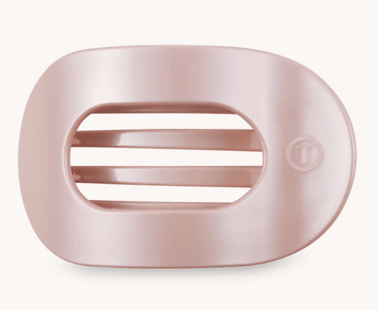 Teletie Flat Clip - Pearly Pink