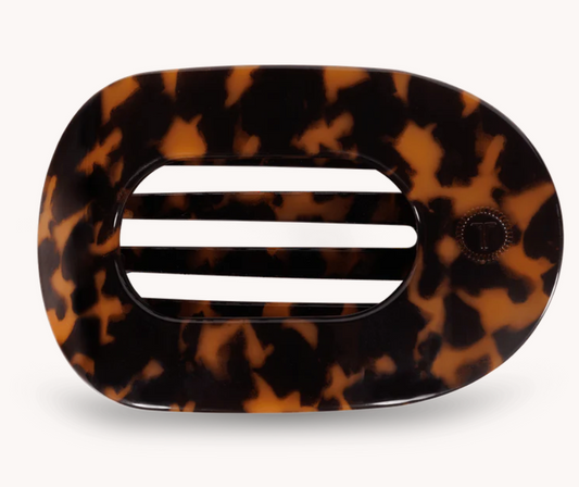Teletie Flat Clip - Tortoise