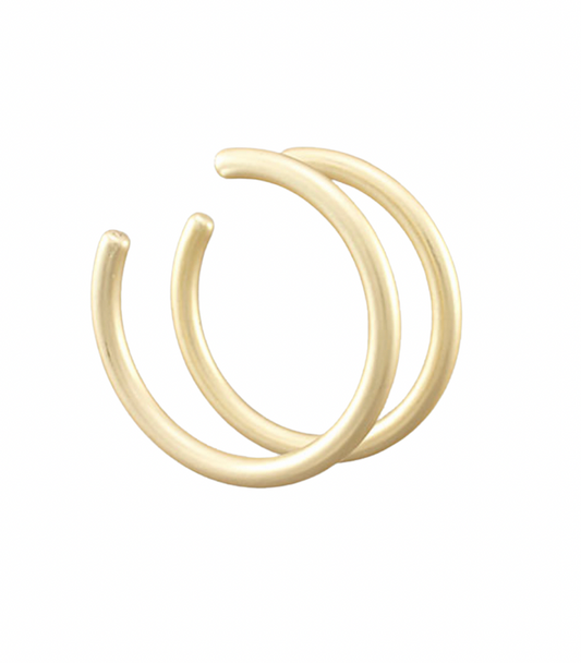 The Perfect Hoop - Matte Gold